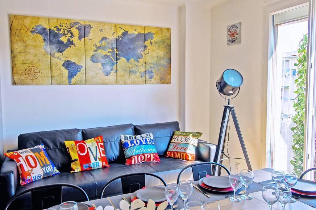 Climatise Gare Stcharles 4 Chambres Grand Balcon / Experience-Immo 马赛 外观 照片