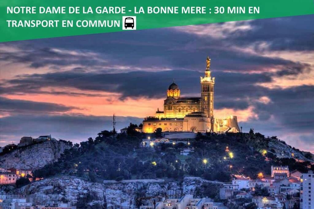 Climatise Gare Stcharles 4 Chambres Grand Balcon / Experience-Immo 马赛 外观 照片